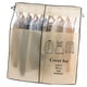 thumbnail image 1 of Bewildely Bolsa colgante para ropa, organizador de bolsa de almacenamiento para abrigos y armario con transparente Cubiertas para muebles de jardín, 1 of 6
