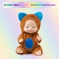 thumbnail image 2 of Reborn Sleep Sack Baby Dolls - Mini Cute Realistic Sleeping Dolls, Soft Plush Sleepy Baby Figurines for Boys Girls, Decor & Gift, 2 of 5
