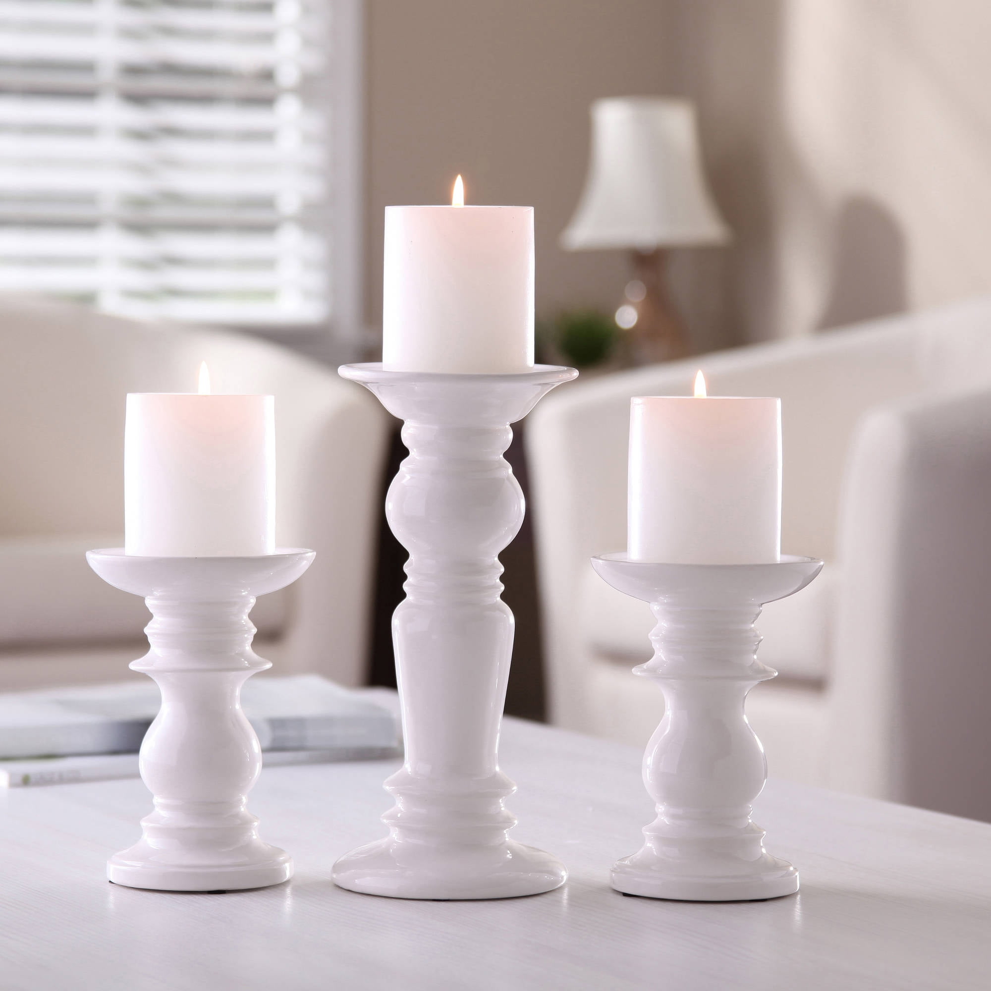 candle holder set for wall