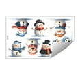 thumbnail image 2 of Pegatinas navideñas coloridas para baño y decoración del hogar. Pegatinas de pared., 2 of 7
