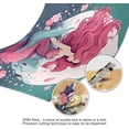 thumbnail image 3 of FREEAMG Cute Pink Mermaid Puzzle 500 Pieces - Wooden Jigsaw Puzzles for Family Games - Suitable for Teenagers and Adults, 20.5"x14.9", 3 of 7