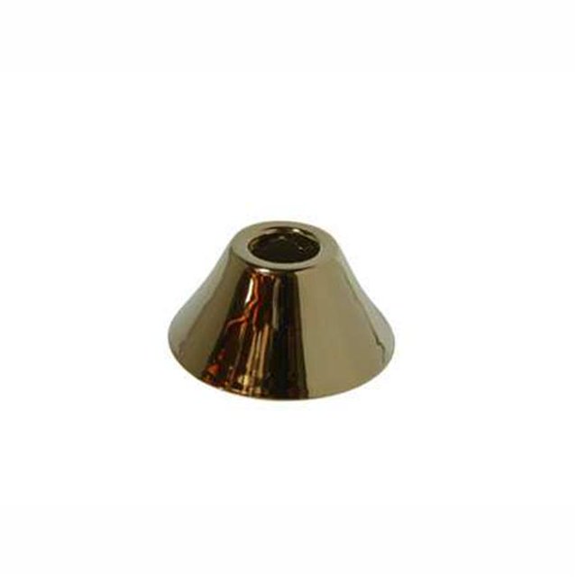 69 in. O.D. Compression Bell Flange Polished Brass