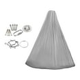 thumbnail image 4 of Hamaca de columpio para niños Sharpla ajustable cómoda ligera antipunta Plata, 4 of 9