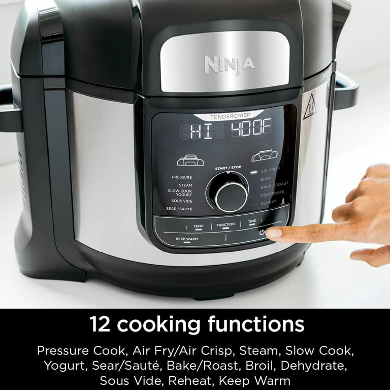 Ninja Foodi™ FD401 8 Qt. 12-in-1 Deluxe XL Pressure Cooker & Air