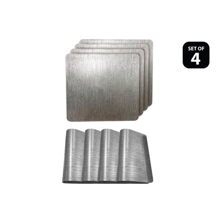Dainty Home Galaxy Metallic Square Set of 4 Placemats