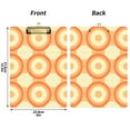 thumbnail image 5 of FORMRS Acrylic Clipboard with Low Profile Clip Standard A4 Letter Size, 12.5" x 9", Orange Circle, 5 of 8
