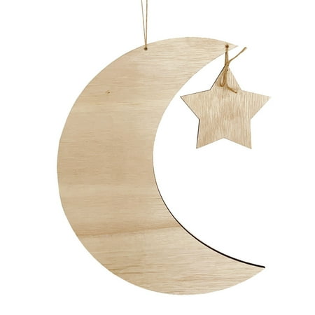 

Ramadan Wooden Tray Eid Plates Ramadan Decorations Serving Tableware D