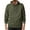 Army Green, variant on Makaor Hoodies for Men Big and Tall Pullover with Pockets Solid Long Sleeve Sweatshirt Drawstring Casual Winter Clothes