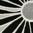 thumbnail image 6 of Nourison Aloha Indoor/Outdoor Black White 7' x 10' Area Rug, (7x10), 6 of 9