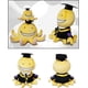 thumbnail image 3 of Juguete de peluche de dibujos animados Profesor Aula Personaje Pulpo Muñeco de peluche Divertido relleno Amarillo Colección de almohadas de dibujos animados Regalo (tipo 1 45 cm), 3 of 4