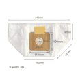 thumbnail image 4 of 10Pcs Dust Bags ForK-Archer VC2 / VC2() / VC2 Premium / VC2 Premium() Vacuum Cleaner Bags 2.863-236.0,10 x Dust Bags,White, 4 of 8