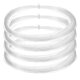 thumbnail image 1 of Uxcell 4 Pcs Hilo de Pesca Claro 460ft Hilo de Nylon para Pulsera de Pesca 0.5mm Cordón Invisible para Colgar Decoraciones de Globos Artesanías Joyería Fabricación de Perlas Costura, 1 of 5