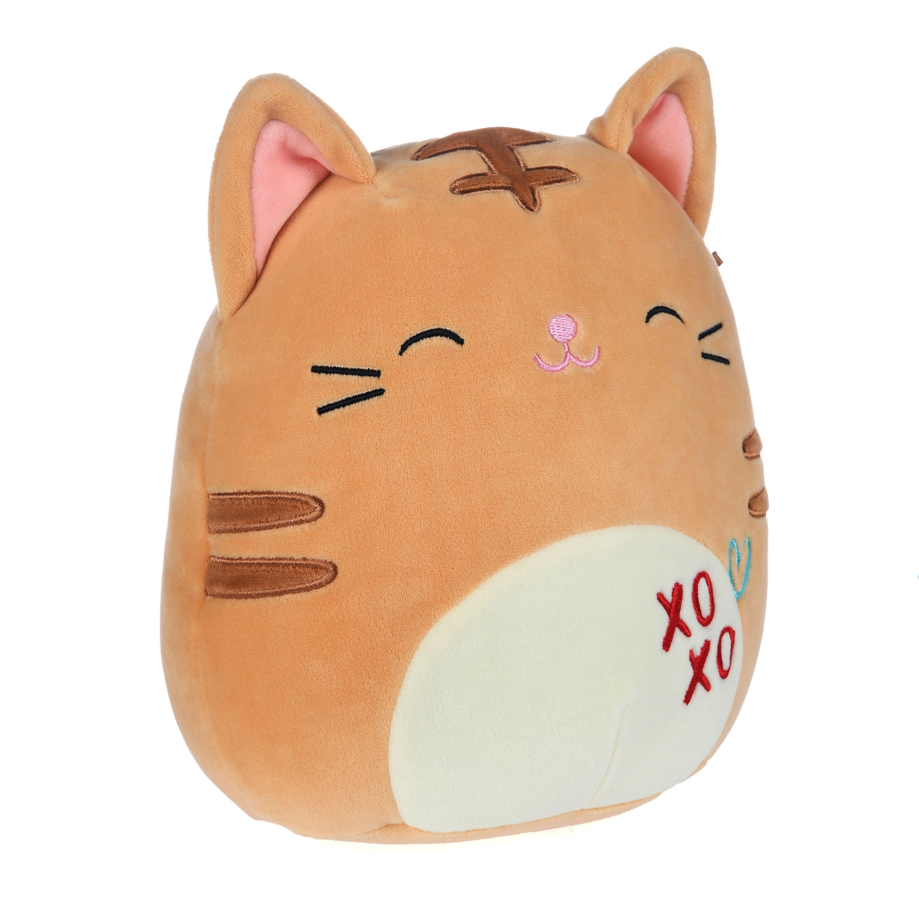 SQUISHMALLOW KELLYTOY JUMBO 16" NATHAN THE GOLDEN BROWN TABBY CAT SUPER SOFT NWT