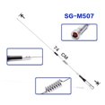 thumbnail image 4 of SG-M507 Antena de Intercomunicador Montada en VehíCulo 2,15 Dbi (144 Mhz) 5,5 Dbi (430 Mhz) Antena UV de Doble Banda de Alta Ganancia 74 CM, 4 of 5