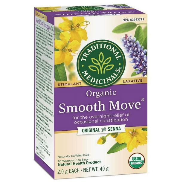 Smooth Move biologique Traditional Medicinals 20 ct