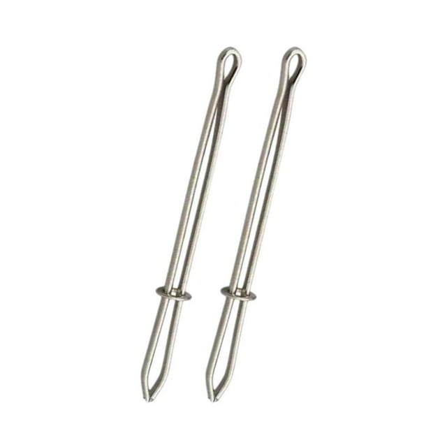 Elastic Cord Rope Threader Clip Tweezer DIY Tool - Stainless Steel, Multi-functional, Adjustable Size