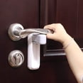thumbnail image 1 of (2 Pack) Door Lever Lock,Baby Proofing Door Handle Lock,Childproofing Door Knob Lock Easy to Install and no Tools Need or Drill Easy to Remove, 1 of 5