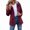 Wine, variant on Womens Rain Jacket Striped Hooded Waterproof Coat Casual Windbreaker with Flap Pockets Lightweight Outerwear Army Green M
