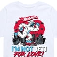thumbnail image 3 of Hot Wheels - I'm Not Yeti For Love - Toddler & Youth Short Sleeve Graphic T-Shirt, 3 of 5
