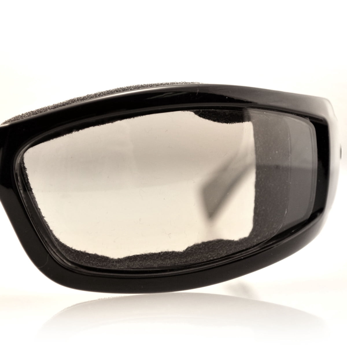 Bobster® Invader Gloss Black Frame Clear Photochromic Lens