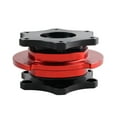 thumbnail image 1 of Thinsony Steering Wheel And Hub Set Universal Fit For Easy In And Out Access In Cars SFI 42.1 Spec D Shaped, 1 of 1