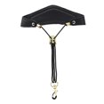 thumbnail image 1 of Strap Saxophone PU Leather Shoulder Strap Soft Neck Strap Padded for Sax, 1 of 7