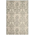 thumbnail image 3 of SAFAVIEH Bella Paula Damask Area Rug, Ivory/Grey, 5' x 8', 3 of 8