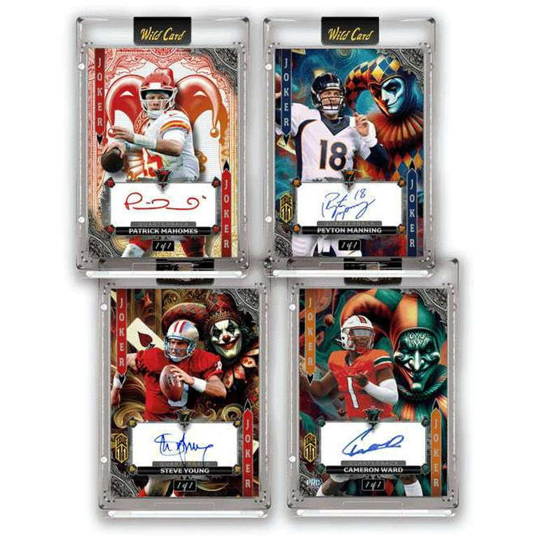 NFL 2024 7 Card Studs Jokers Wild Trading Card HOBBY Box