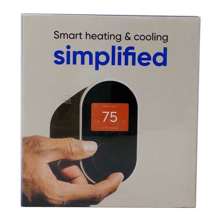 WYZE Smart Wi-Fi Thermostat for Home with App Control Works with Alexa and  Google Assistant - Black - Walmart.com