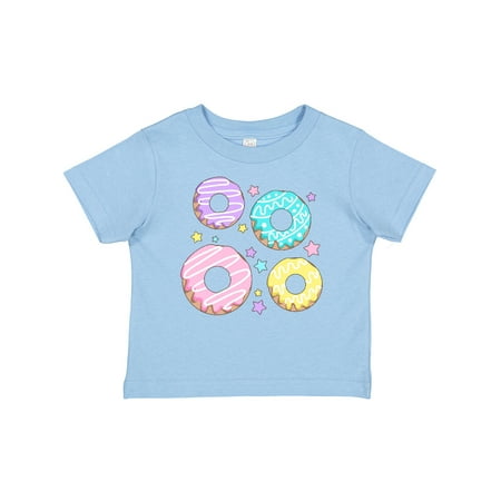 

Inktastic Easter Pastel Donuts with Frosting and Stars Gift Baby Boy or Baby Girl T-Shirt