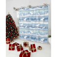 thumbnail image 3 of Christmas Shower Curtain Christmas Winter Cartoon Animal Shower Curtains for Bathroom Decor Snowflake Deer Wolf Christmas Decoration Bath Curtains Sets with Hooks Waterproof, 72x72 in, 3 of 6