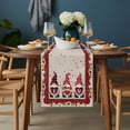 thumbnail image 2 of Valentine's Day Table Runner - 72 Inch Long, Kitchen Dining Table Runner Dresser Scarves, Love Heart Roses Gnomes Romantic Rustic Farmhouse Decor for Coffee Tables Wedding Party Banquet, 2 of 8