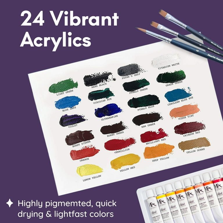Buy Acrylic Paint Set Online  For Kids, Adults & Beginners - MozArt  Supplies USA