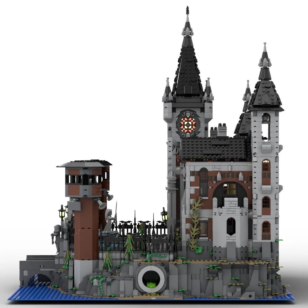 MOC-158329 Elizabeth Arkham Asylum Modular Building Blocks DIY Model Bricks Toys Kit 6778+pcs
