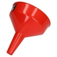 thumbnail image 2 of 8" Wide Plastic Fuel Funnel With Fixed Spout Suitable For Petrol Diesel Water Oil, 2 of 3