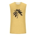 thumbnail image 5 of Tanque Deportivo de Cuello Redondo de la Impresión de la Moda Casual de los Hombres, Blusa de Poliéster sin Mangas para el Uso Diario Casual Al Aire Libre, 5 of 5