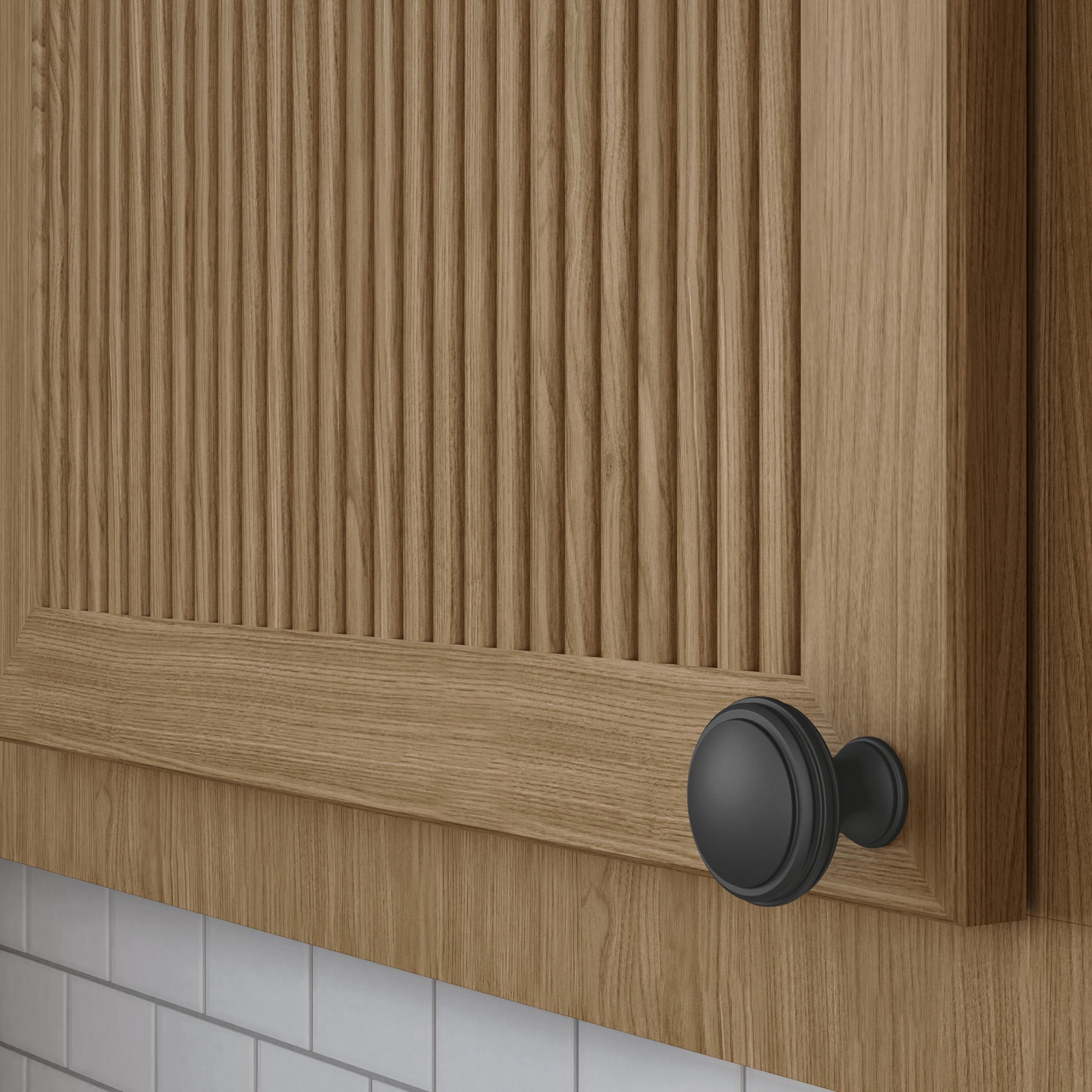 Baldwin 4456150 1.32 in. Severin Cabinet Knob - Satin Nickel