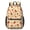 Red Butterfly Red Silhouette Pattern, variant on Purple Butterfly Pattern 17" Waterproof Oxford School Backpacks for Teens, S-Shape Padded Straps, for School, Travel, Hiking, Camping