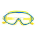 thumbnail image 2 of Gafas de Natación, Gafas de Natación para Niños Y Niñas, Gafas de Natación Cómodas con Visión Clara Profesional con Tapones para Los Oídos para Bucear Amarillo, 2 of 7