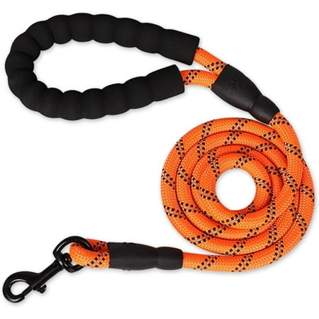 150/200/300cm Strong Dog Leash Pet Leashes Reflective Leash for Big Small Medium Large Dog Leash Drag Pull Tow (Color : Orange, Size : 1.0cm 150cm)