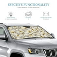 thumbnail image 3 of Kdxio Different Butterflys Print Windshield Sun Shade, Foldable Sun Blocker for Car,Truck,SUV Automotive Interior Sun Protection,Reflective Shade for Front Windshield(Medium), 3 of 7