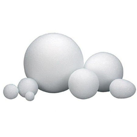 UPC: 0081187511022 | Hygloss Styrofoam Balls White 12 / Pack (Quantity)