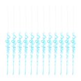 thumbnail image 2 of Dserhfy 12 Pcs Crystal Christmas Icicle Ornaments for Tree Hanging Clear Acrylic Icicles Ornaments for Christmas New Year Holiday Wedding Winter Party Decor, 2 of 8