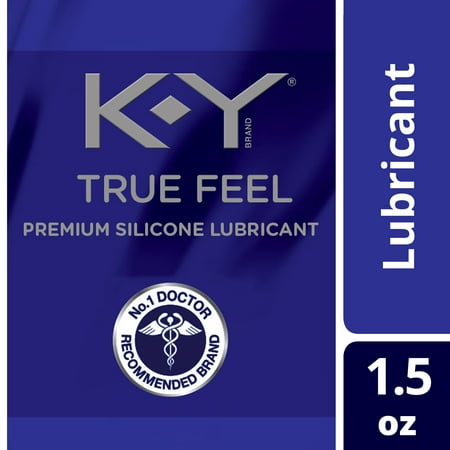 - K-Y True Feel Personal Silicone Lubricant - 1.5 fl oz