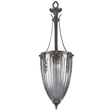 - Warsaw Hanging Light in Roman Bronze Finish
