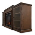 thumbnail image 3 of Pemberly Row Solid Wood Entertainment Electric Fireplace in Oak, 3 of 15