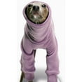 thumbnail image 5 of UOSIA Winter Warm Greyhound Onesie Clothes, Soft Fleece Turtleneck Full Body Whippet Dog Pajamas, 5 of 6