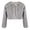 Gray, variant on Shawls for Evening Dresses Girls Princess Faux Fur Flower Bolero Shrug Cozy Long Sleeve Crew Neck Dress Coat Warm Comfortable Thickened Formal Cape Shawl Party Wedding Dress Up