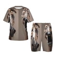 thumbnail image 1 of Balery Funny Horse Faces Expressions Conjunto de Pijama Infantil de Manga Corta con Estampado – Ropa de Dormir de Algodón Suave-3X-Large, 1 of 3