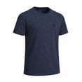 thumbnail image 2 of Playera Deportiva Wilson para Hombre Melange Sport Manga Corta Color Azul Marino Talla M, 2 of 4